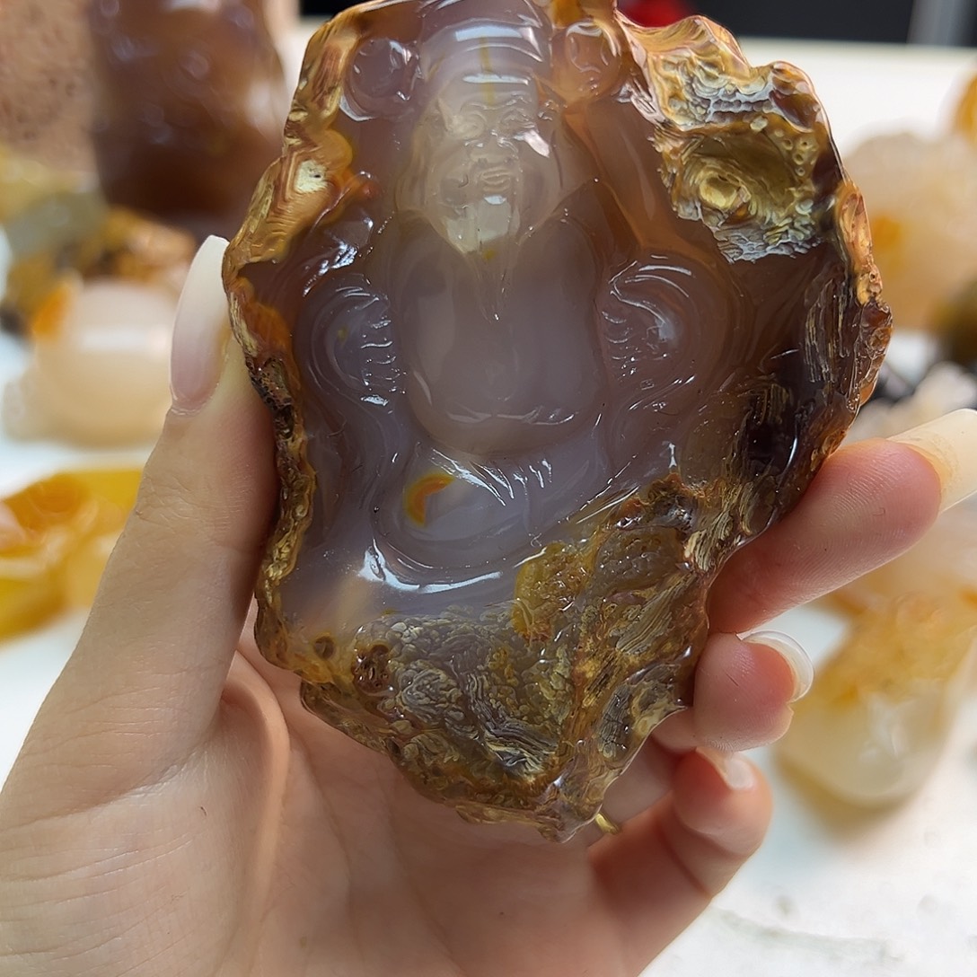 玛瑙/玉髓未镶嵌颈饰