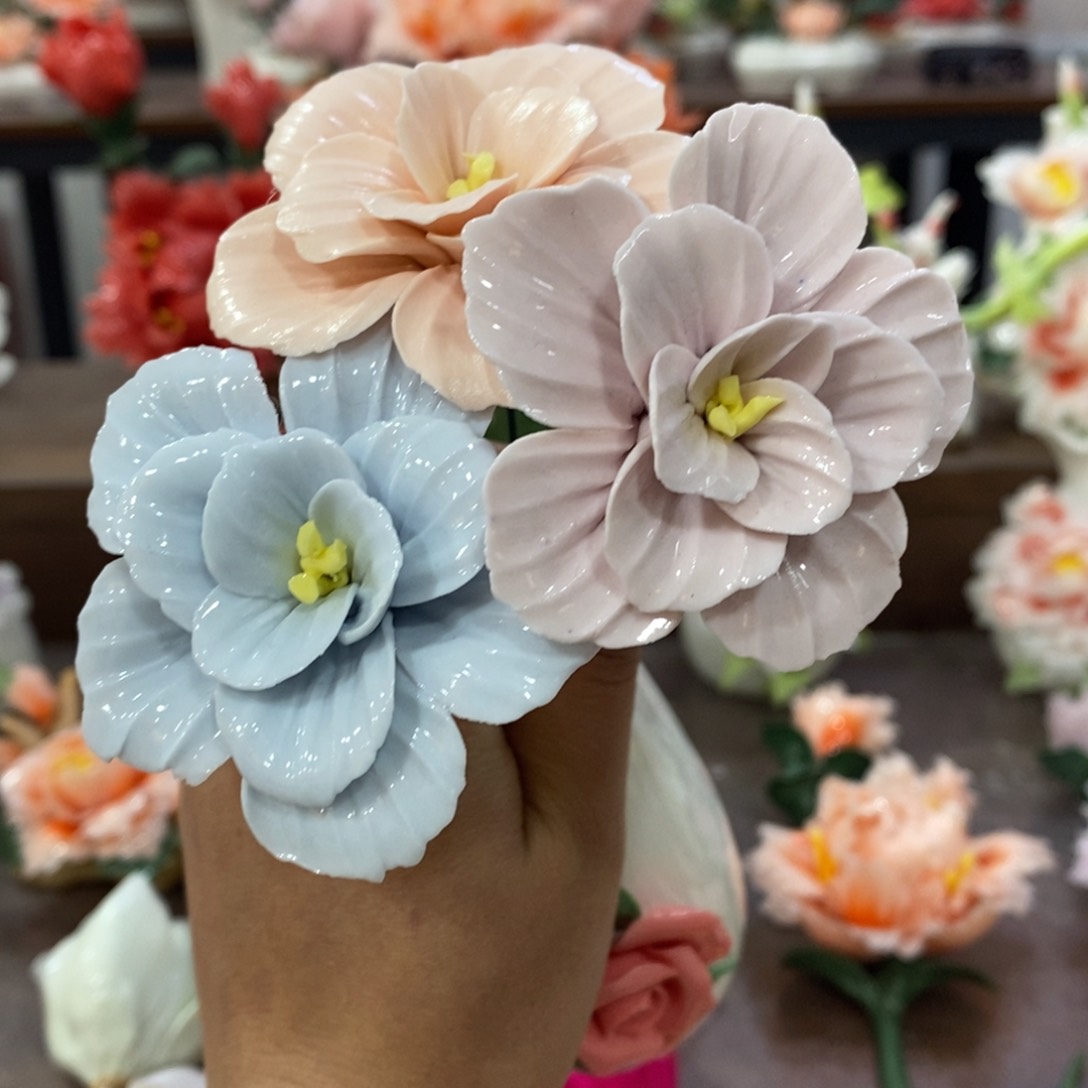 瓷片陶瓷工艺品摆件