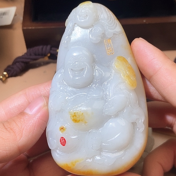 和田玉颈饰未镶嵌HX