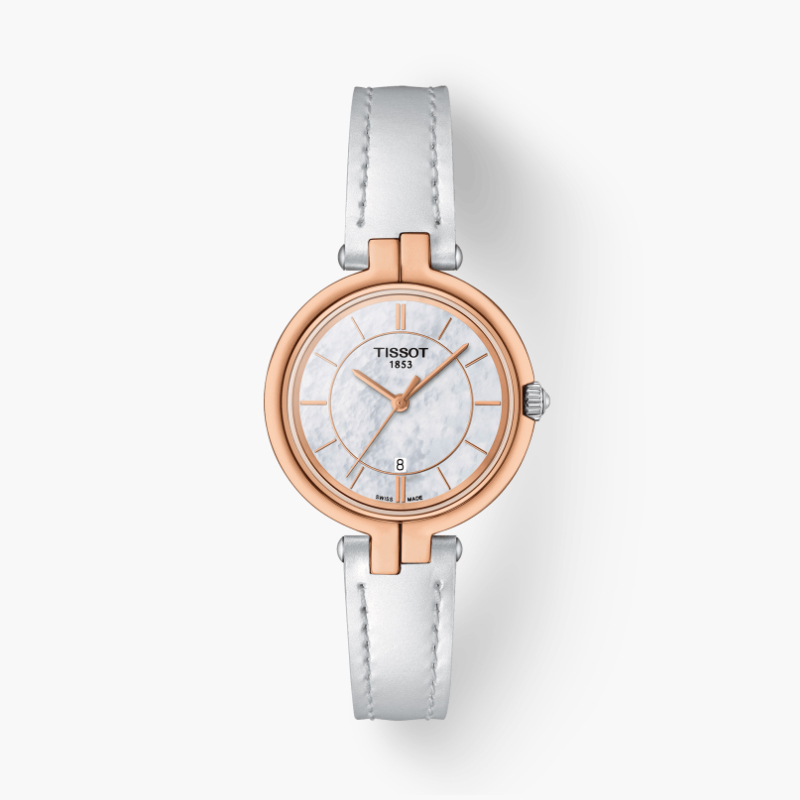 Tissot/天梭弗拉明戈系列皮带石英女表 T094.210.26.111.01