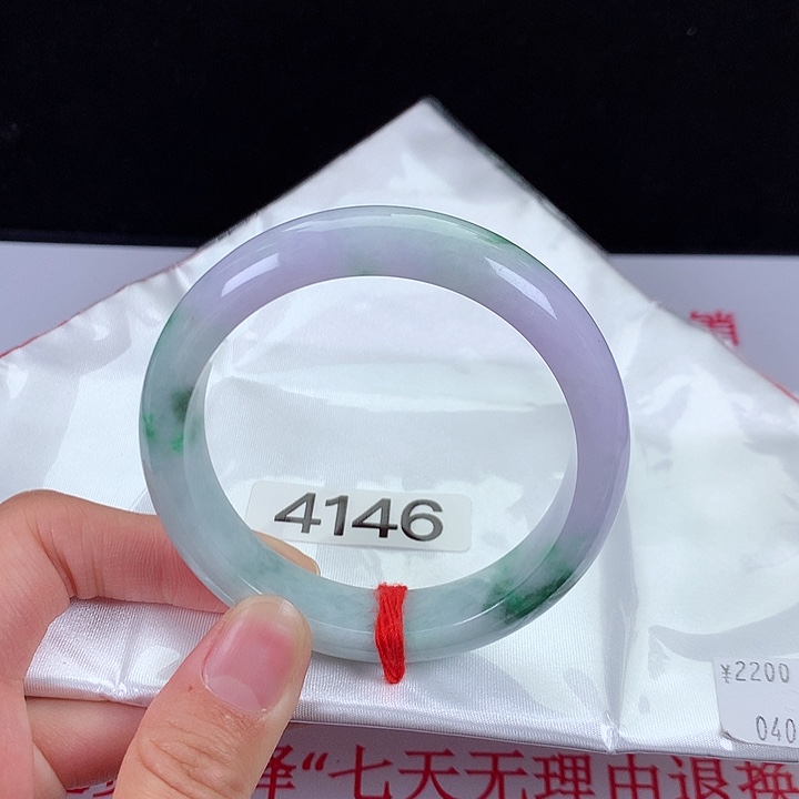 【闪购商品】翡翠手镯未镶嵌55圈口