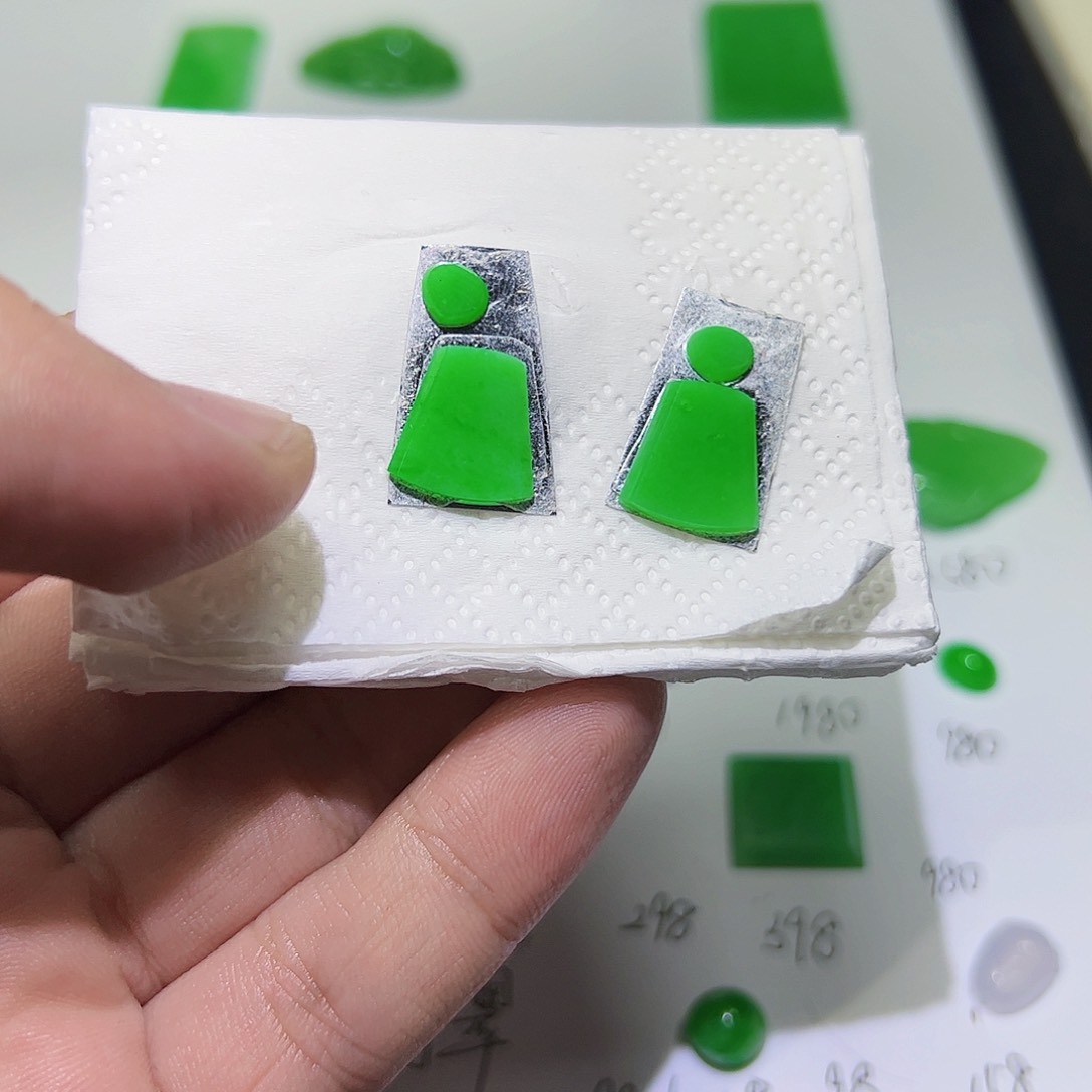 裸石翡翠#*天然缅甸A翡翠