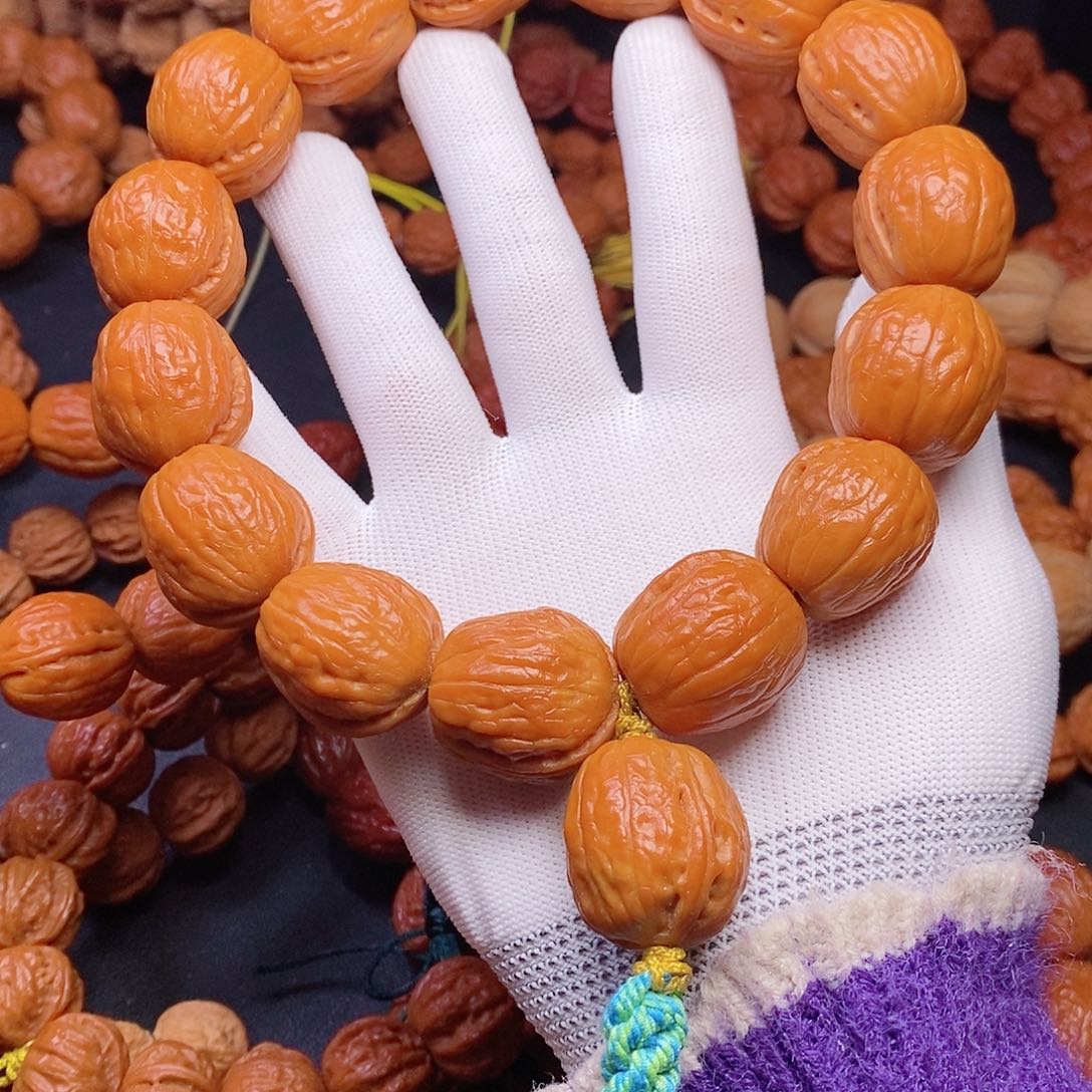 【闪购商品】吊坠文玩核桃掉****牙光头24