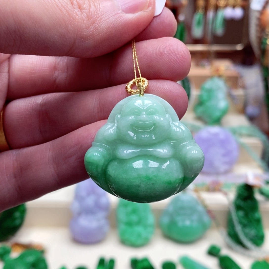 颈饰未镶嵌翡翠翡翠吊坠