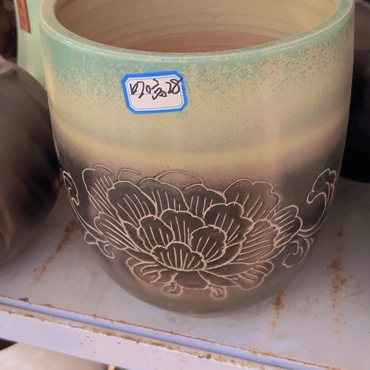 景德镇精品花盆栽适