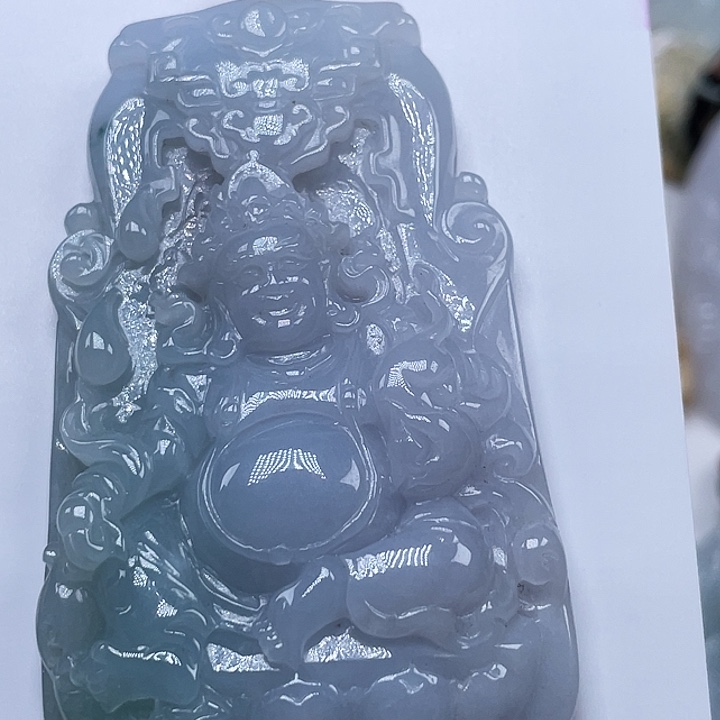 一***过翡翠未镶嵌颈饰天然