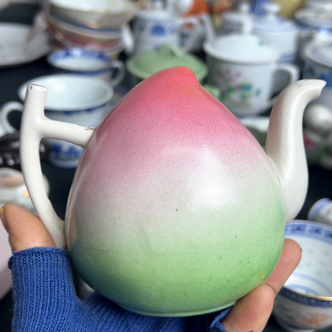 壶景德镇陶瓷颜色秞茶