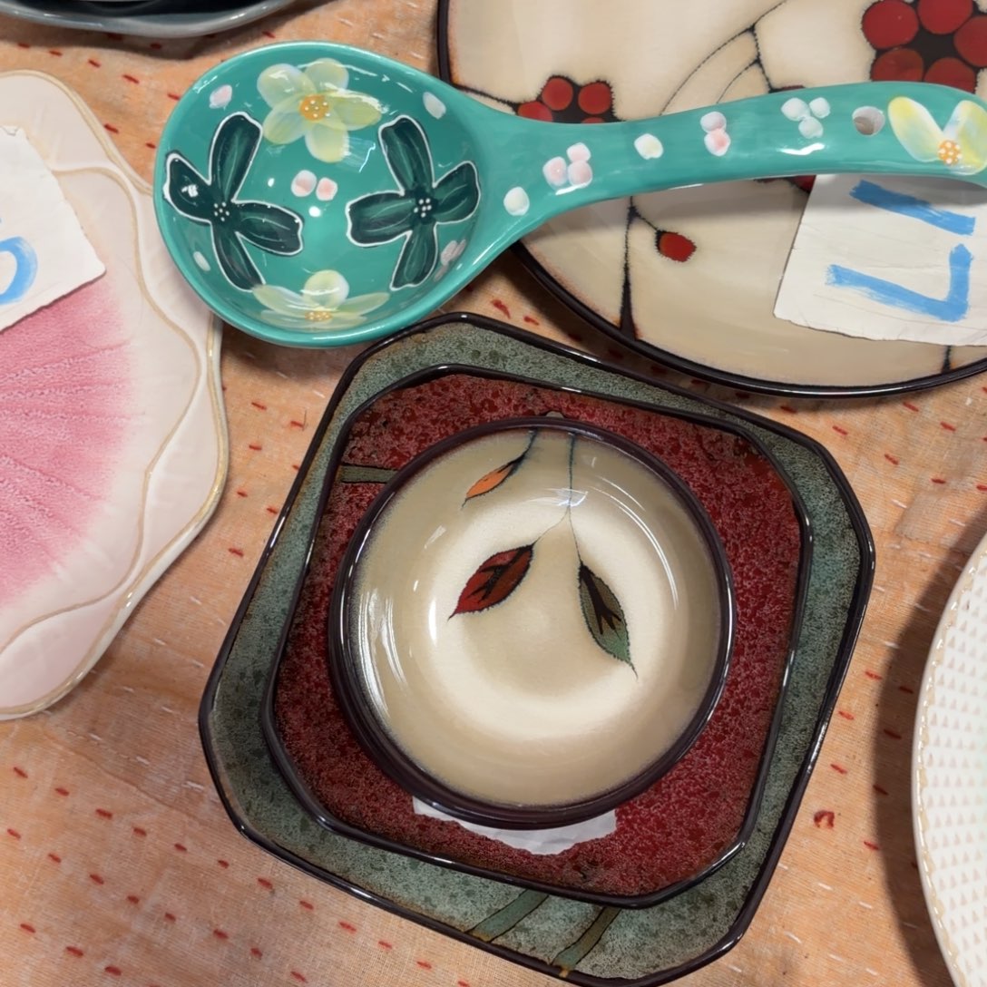 瓷片5件盘子微瑕福利价格