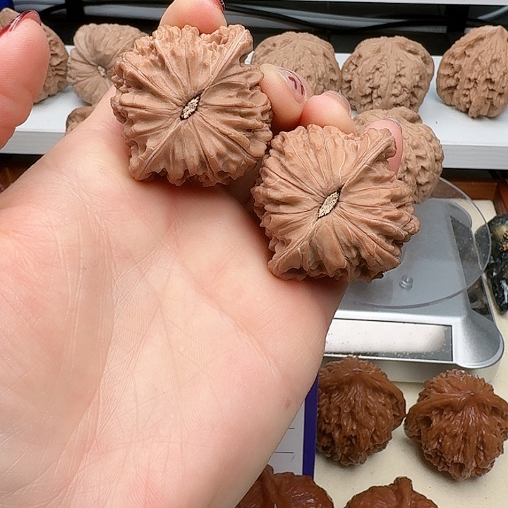 文玩核桃吊坠43全品原装无药正磨