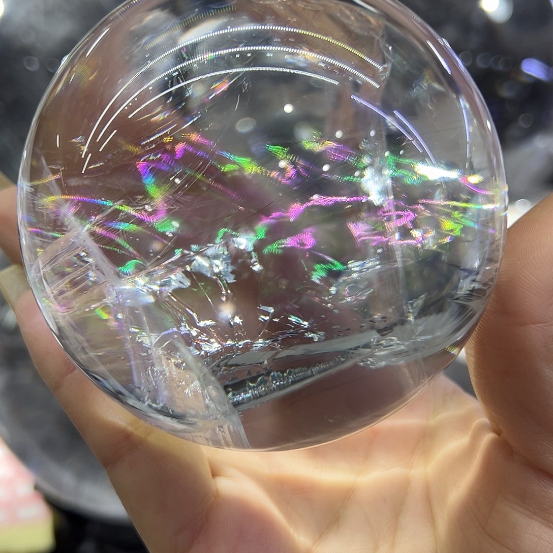 水晶水晶球摆件未镶嵌