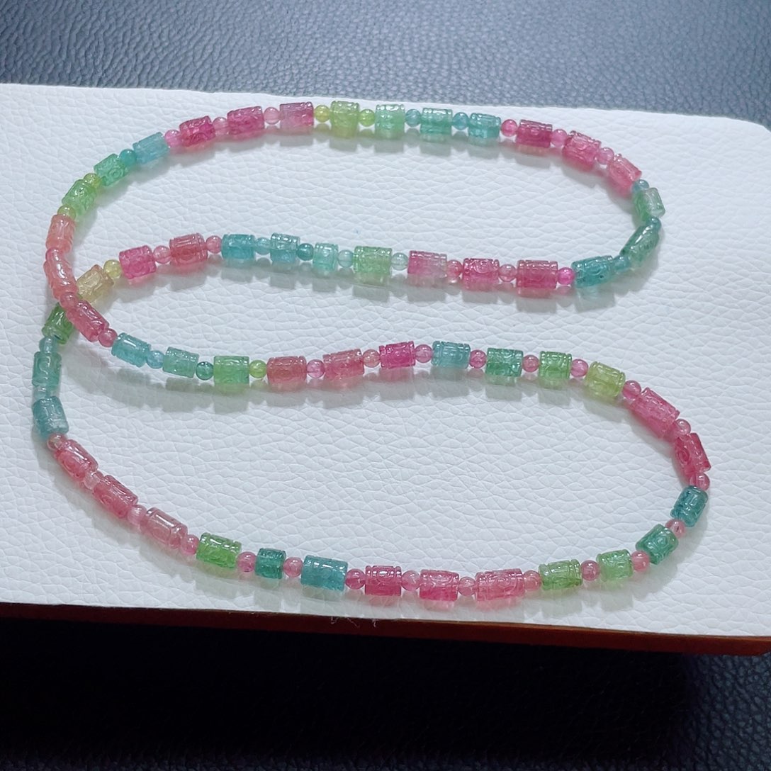 手链碧玺未镶嵌碧玺手链