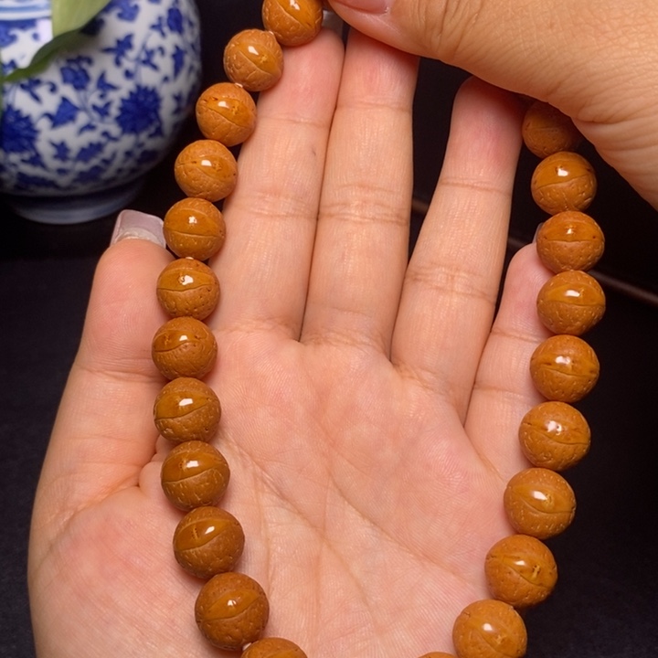 凤眼菩提手串尼泊尔