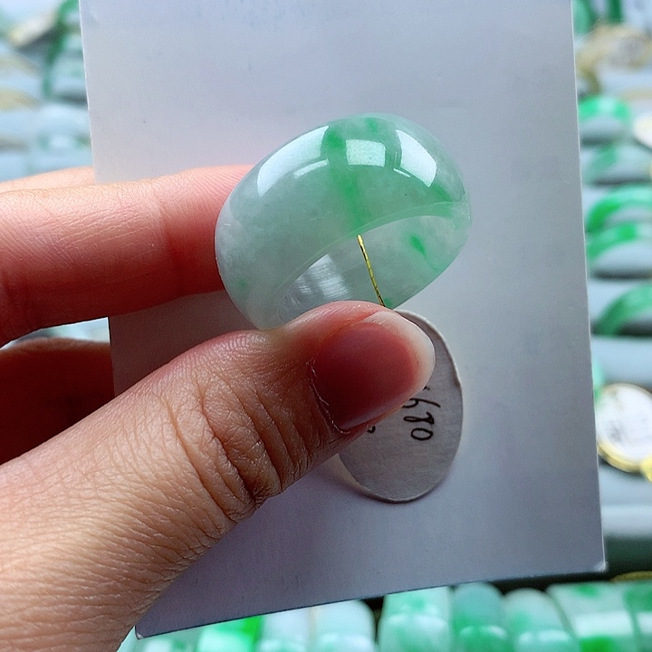 【闪购商品】未镶嵌戒指翡翠23.24号