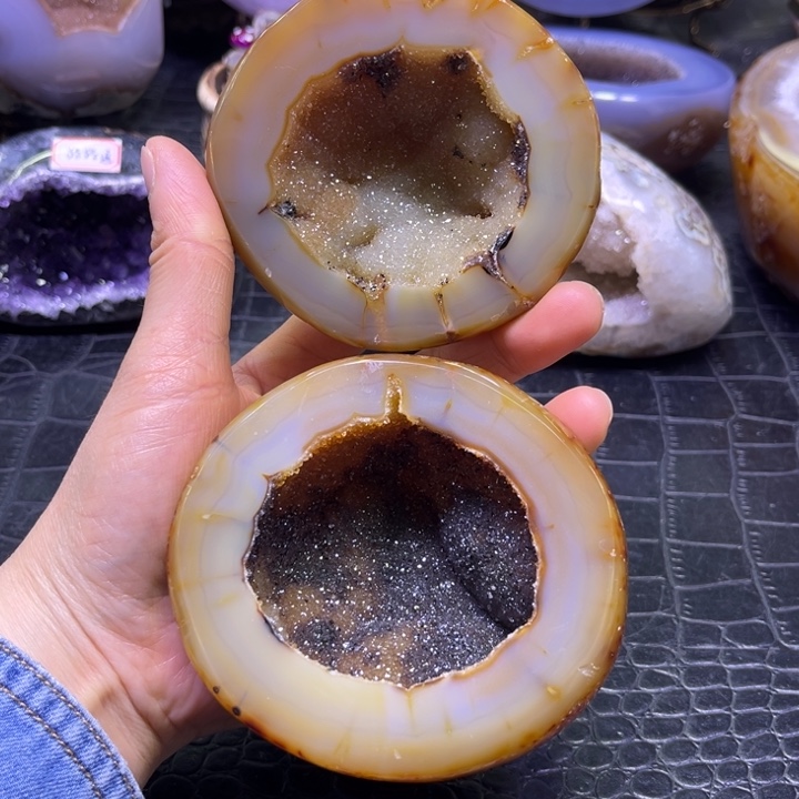 黄软盆未镶嵌水晶