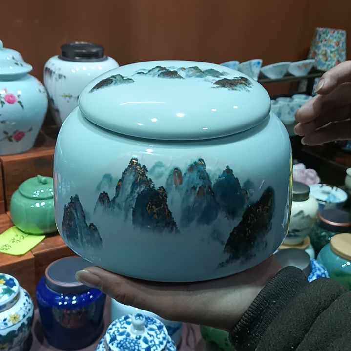 其他陶瓷茶叶罐密封高温