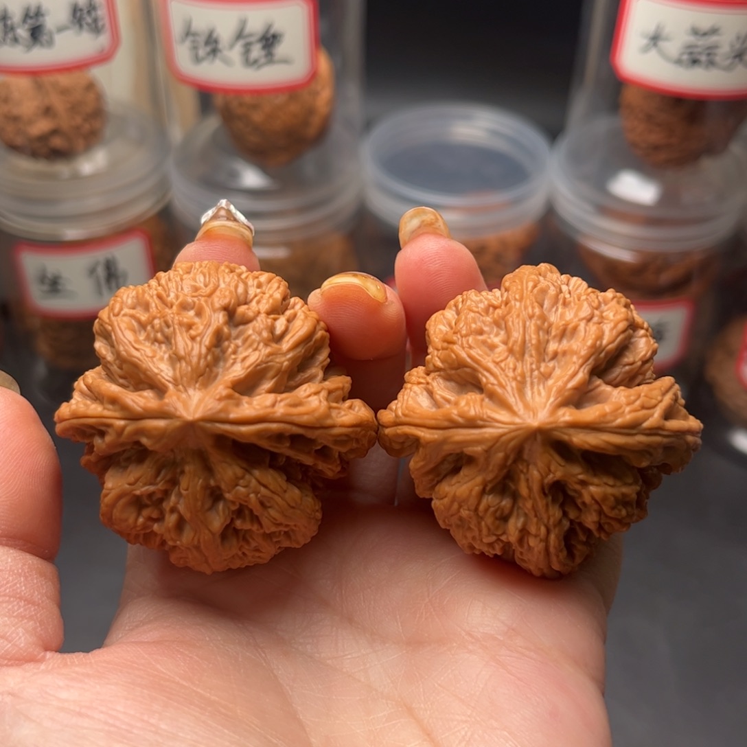 文玩核桃把件47大粗筋