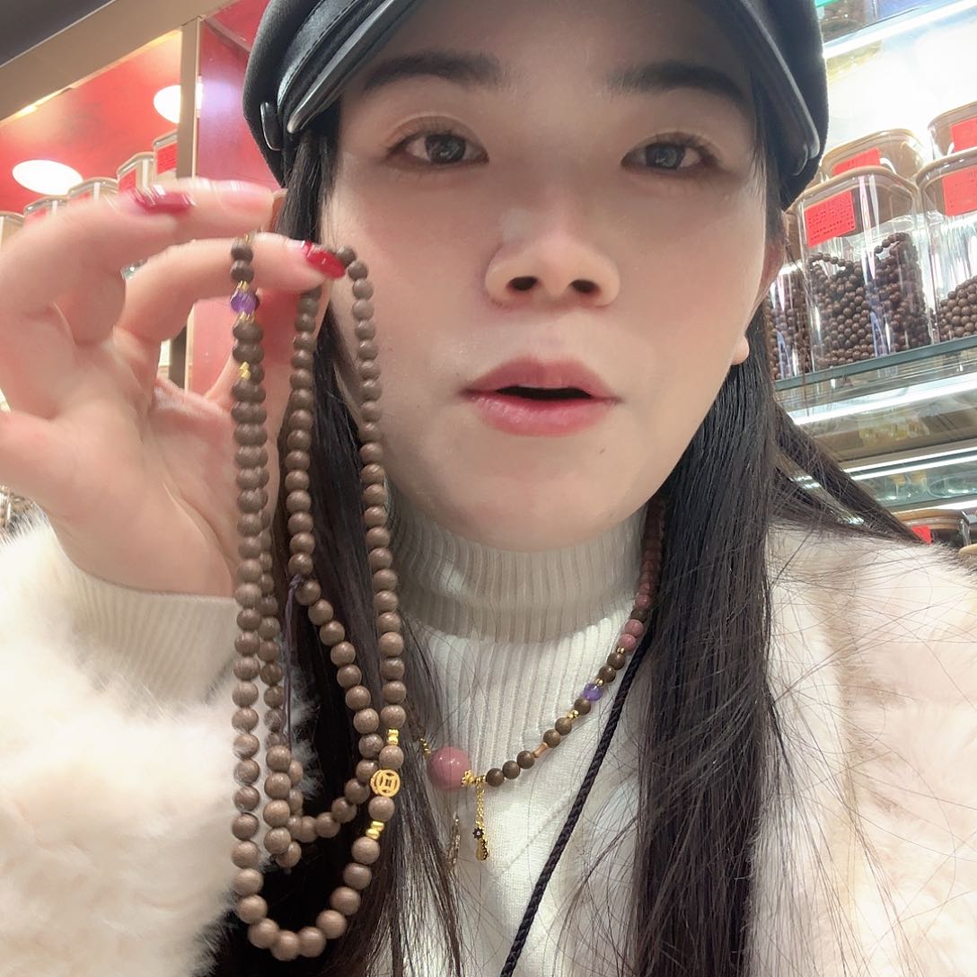 合香黎****?人参合香6mm108颗