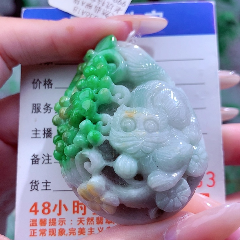 【闪购商品】翡翠颈饰未镶嵌天然