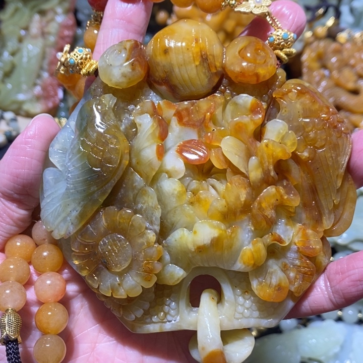 岫玉岫玉吊坠未镶嵌