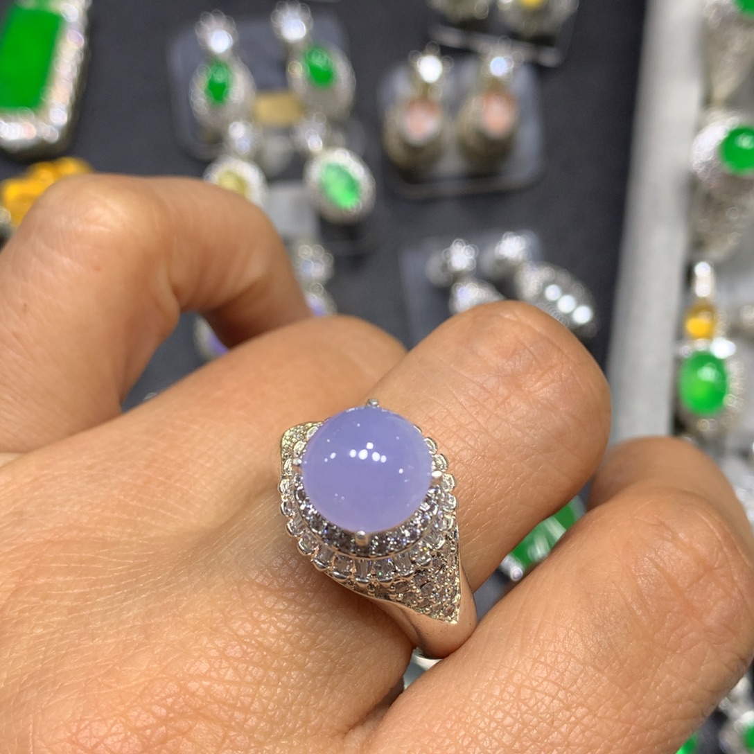 定制翡翠未镶嵌时尚买断不退