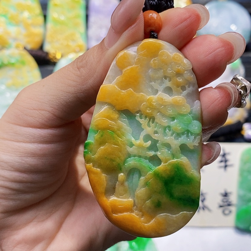 【闪购商品】翡翠未镶嵌颈饰翡翠