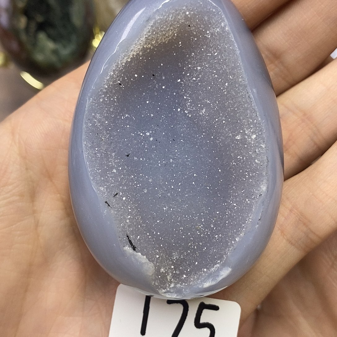 玛瑙/玉髓未镶嵌天然玛瑙龙蛋