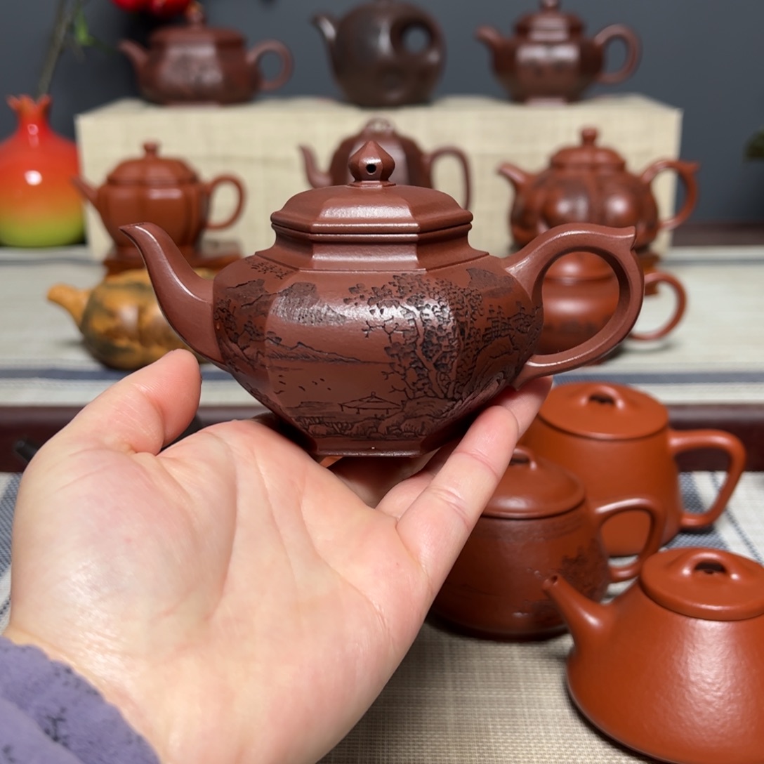 紫砂茶壶珍****4宜兴紫砂