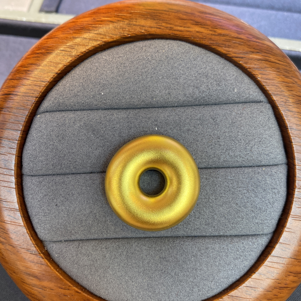 足金999平安扣吊坠➕1金珠