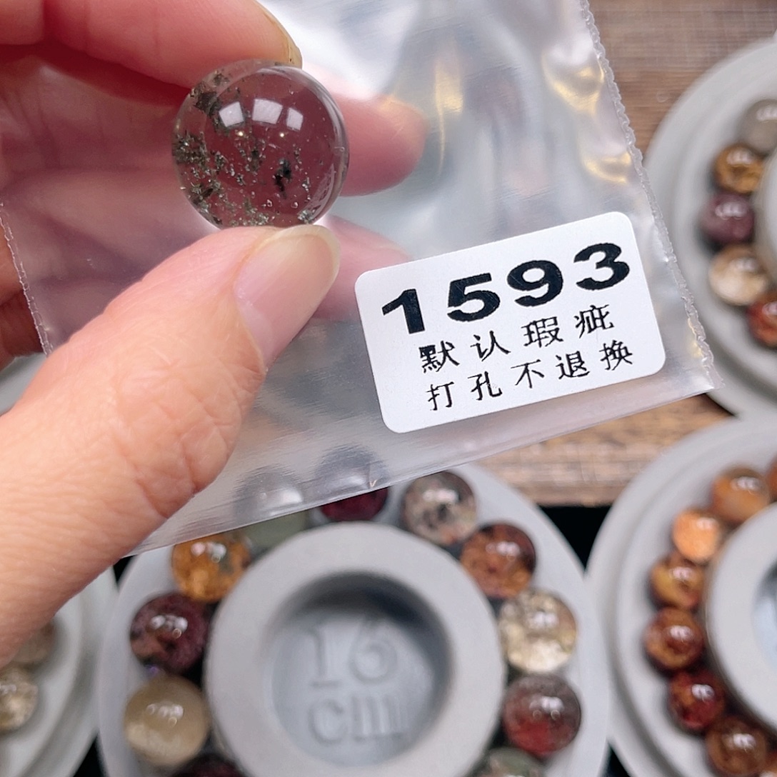 我***K水晶未镶嵌吊坠(不含链)