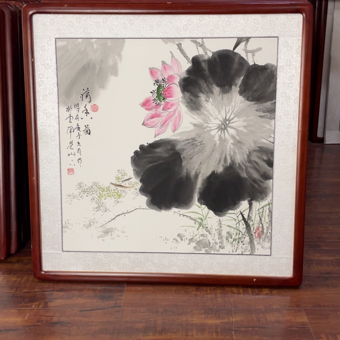 国画带框尺寸63*63厘米