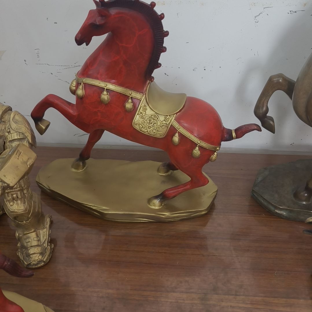 生***易黄铜铜雕工艺品摆件厂家直销存钱54