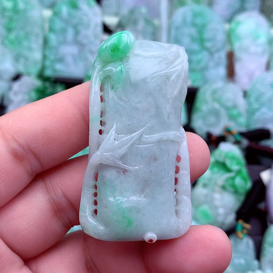 翡翠吊坠(不含链)未镶嵌