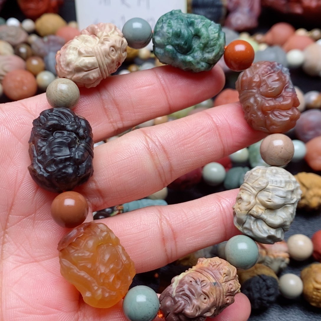 未镶嵌手串玛瑙/玉髓