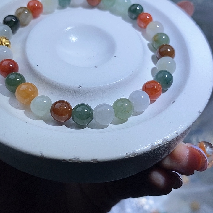 未镶嵌手串翡翠天然缅甸A货翡翠