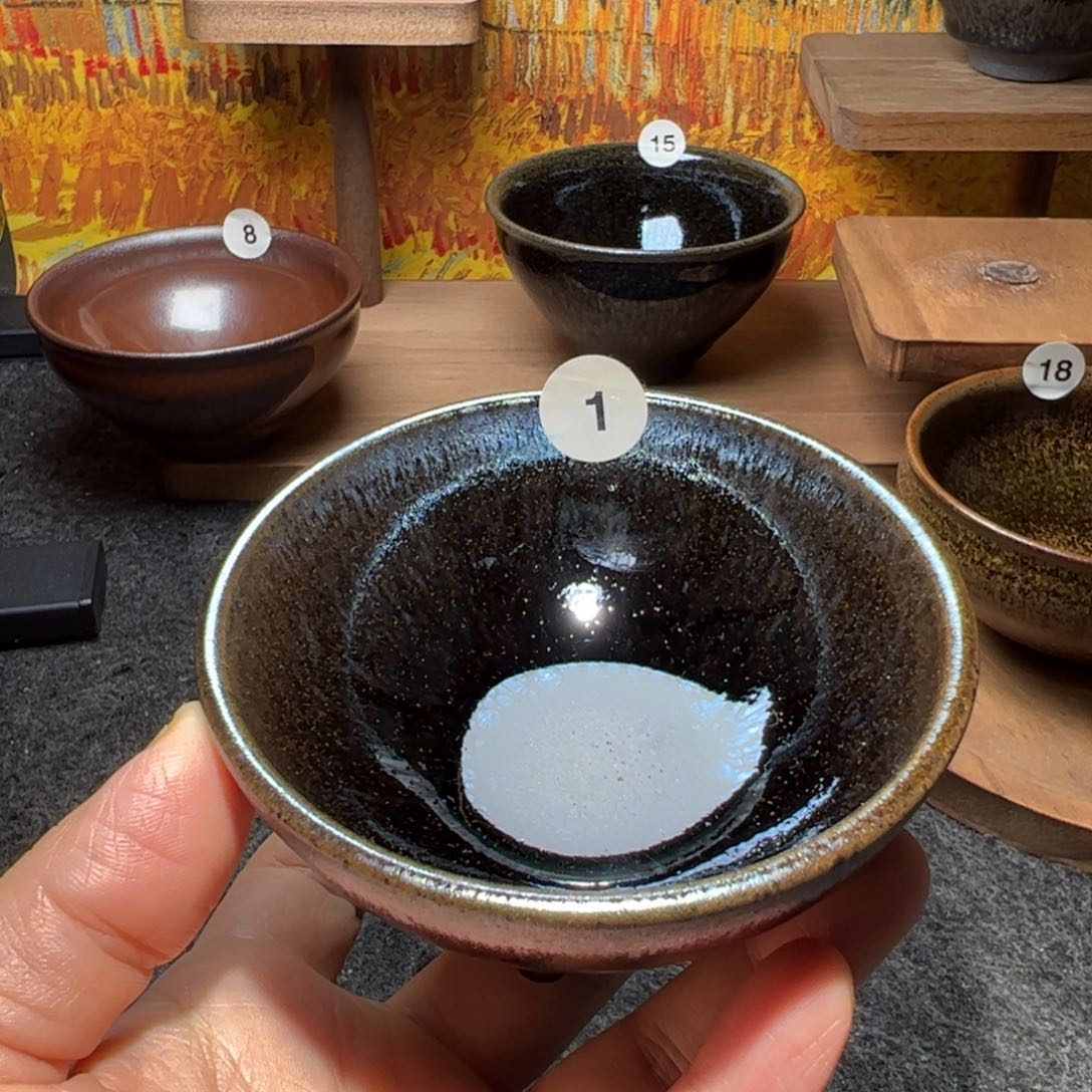 茶盏金*宋泽蒋新颖平口玉毫