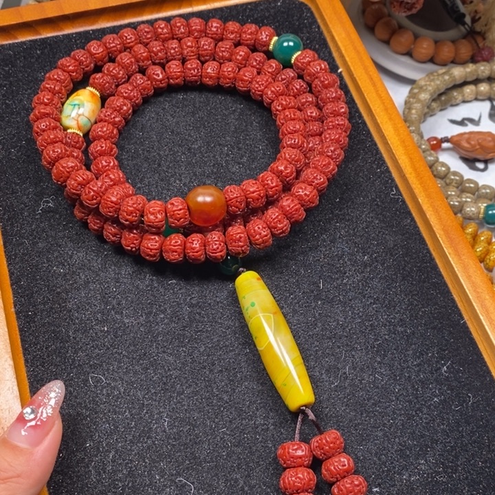 大***沙吊坠金刚菩提六瓣