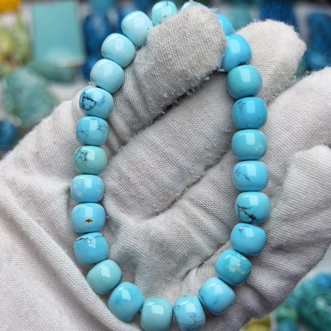 绿松石珠宝奇石未镶嵌