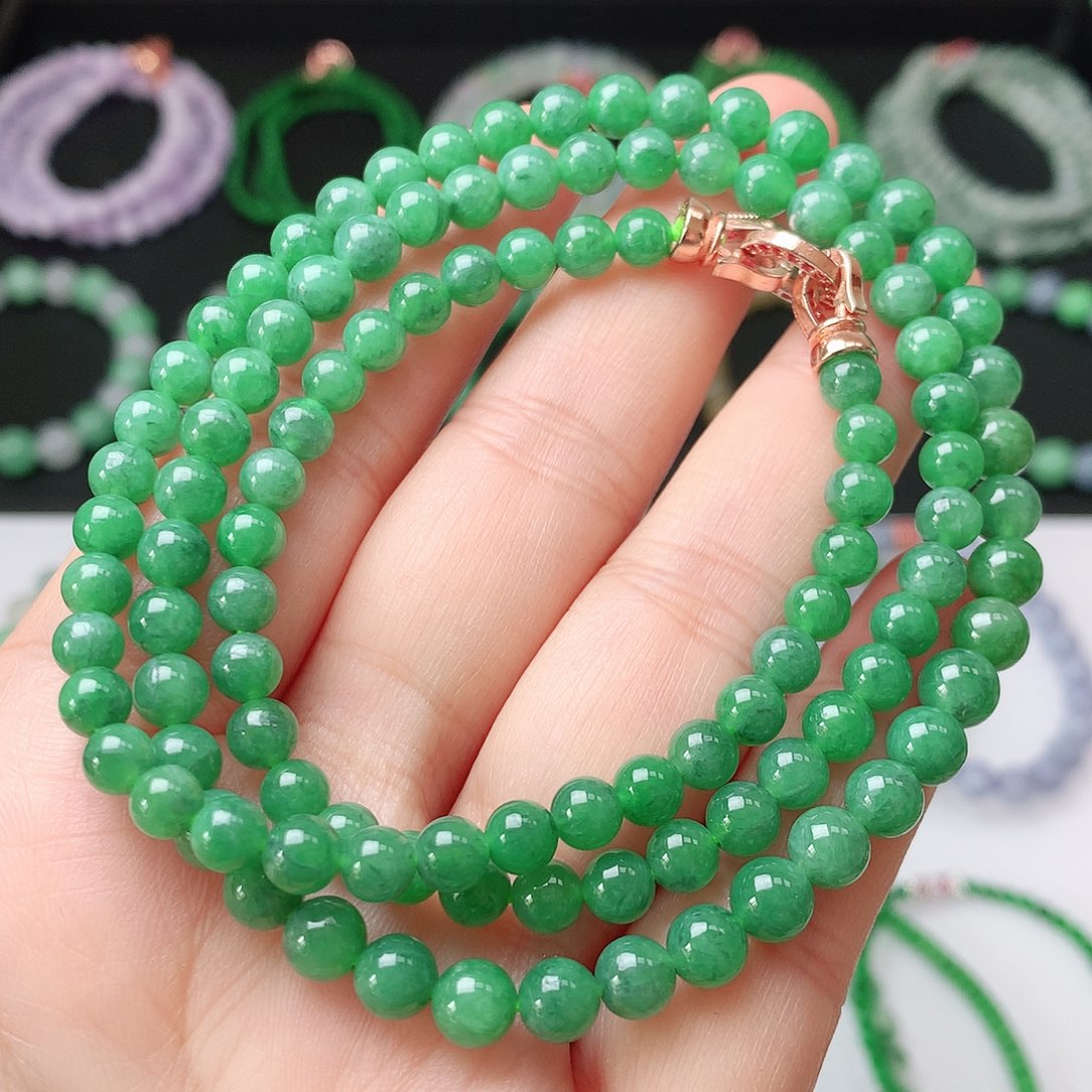 翡翠未镶嵌手链翡翠