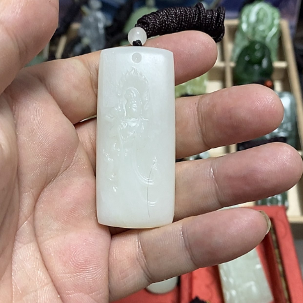 【闪购商品】和田玉颈饰未镶嵌溪*