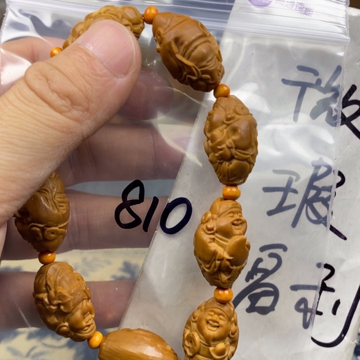 橄榄核手串/手链橄榄核雕工艺手串