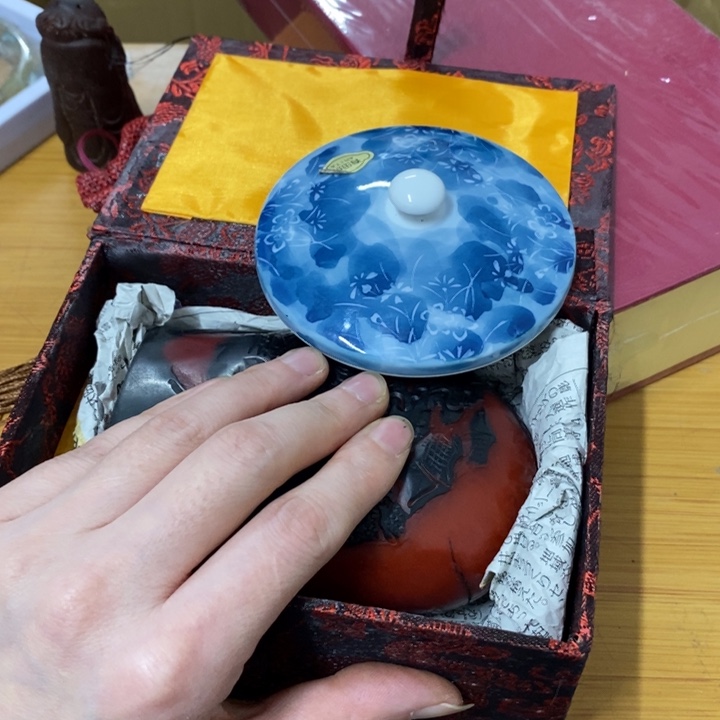 摆件中古工艺品一件