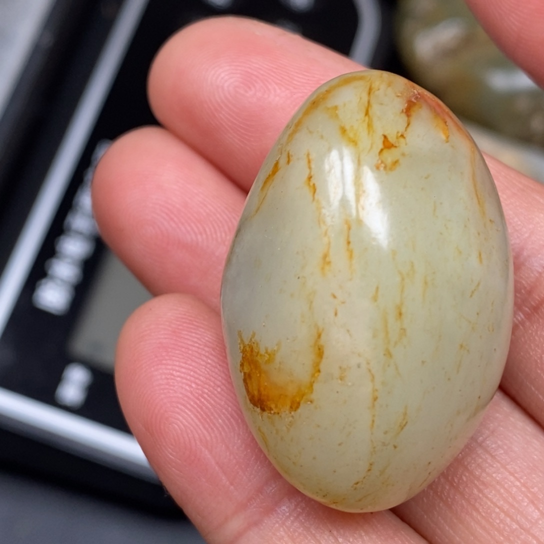 和田玉（糖玉）挂件未镶嵌