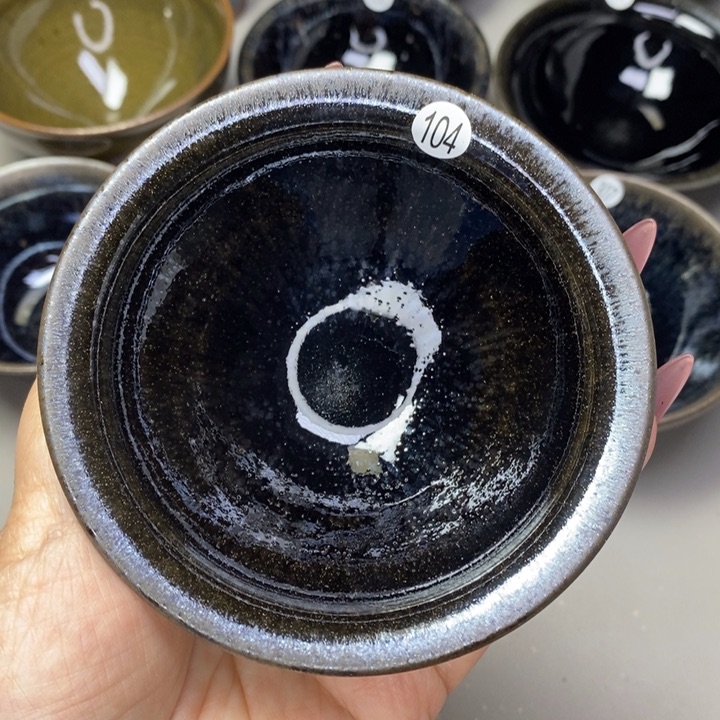 茶盏建窑建盏柴烧主人杯