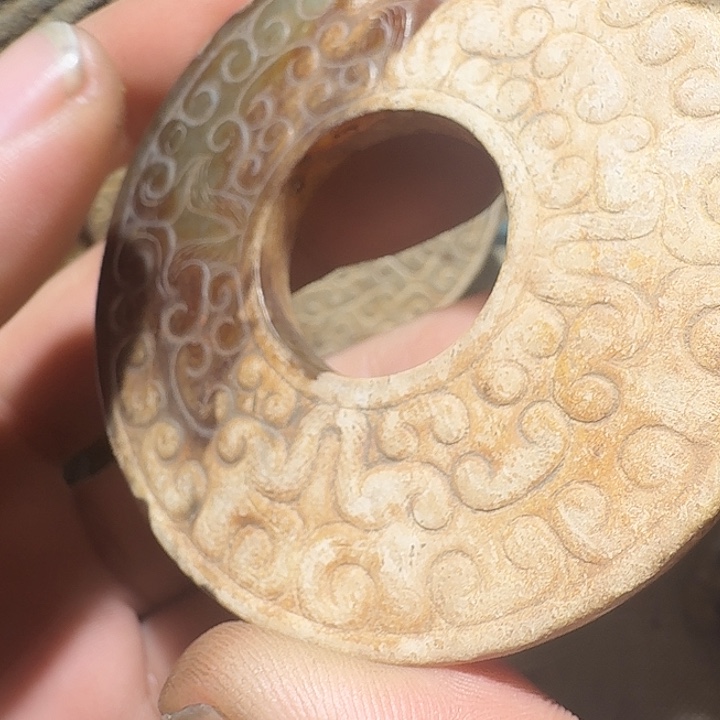 赳***赳和田玉（糖玉）未镶嵌挂件