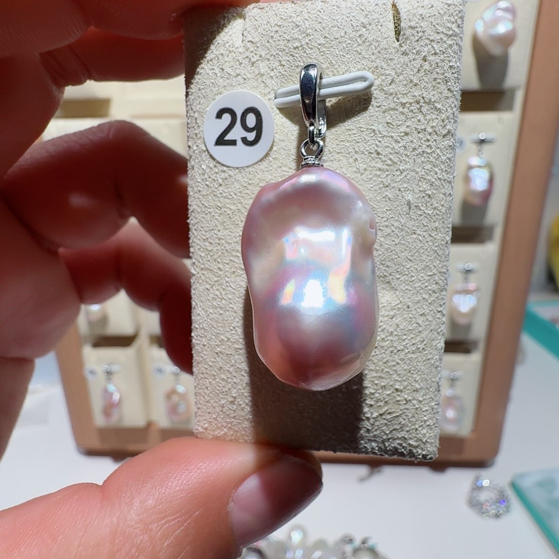 颈饰淡水珍珠合金