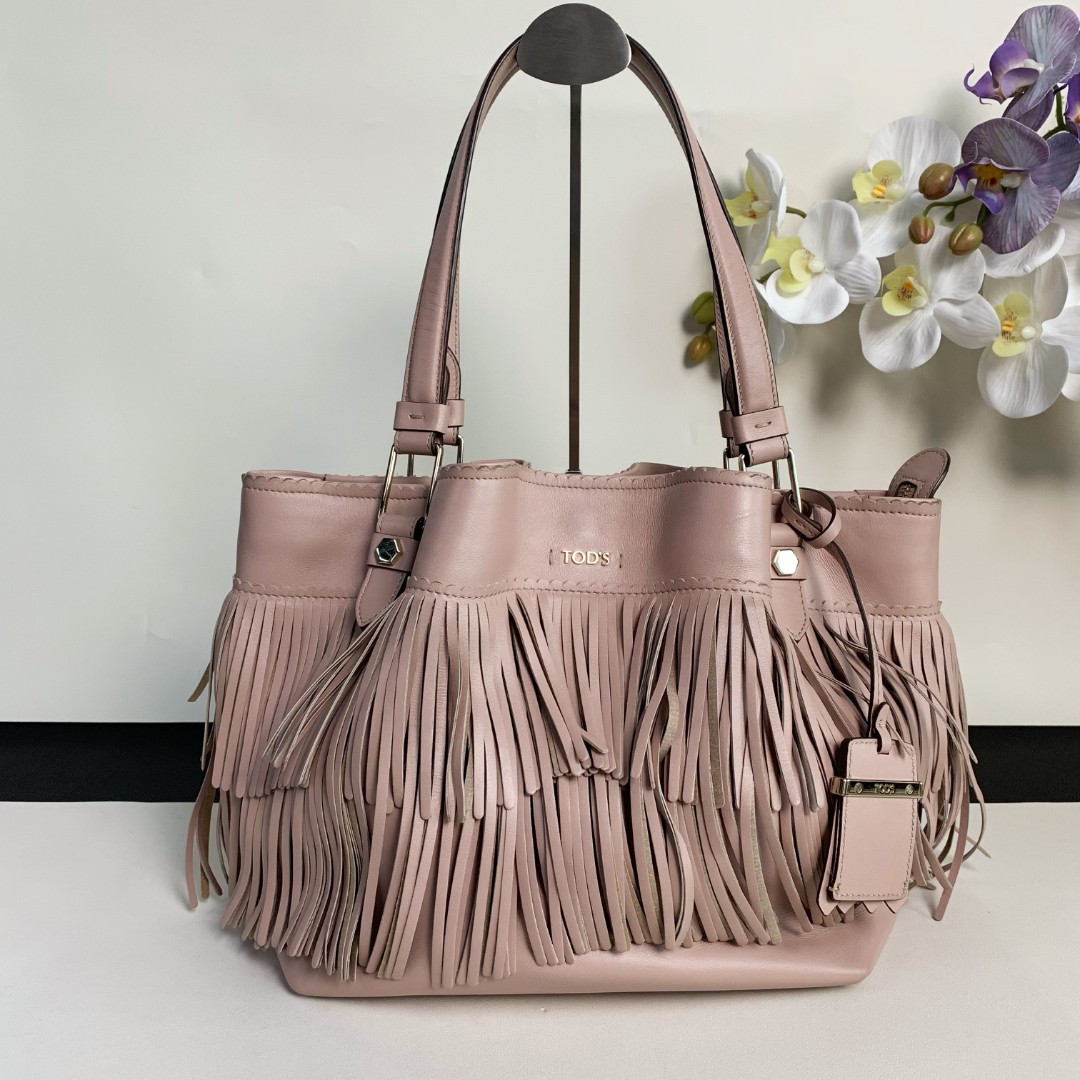 95新 TOD’S/托德斯 【99新】tod‘s 草裙tote