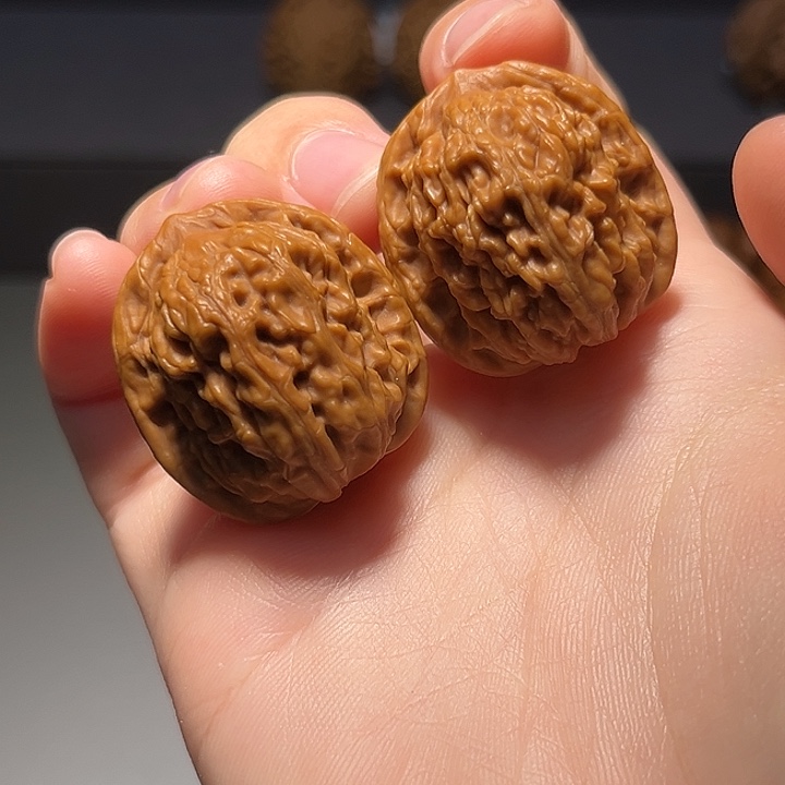 把件文玩核桃四座楼596