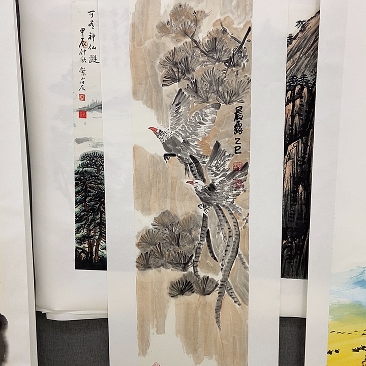 国画手写手绘作品100