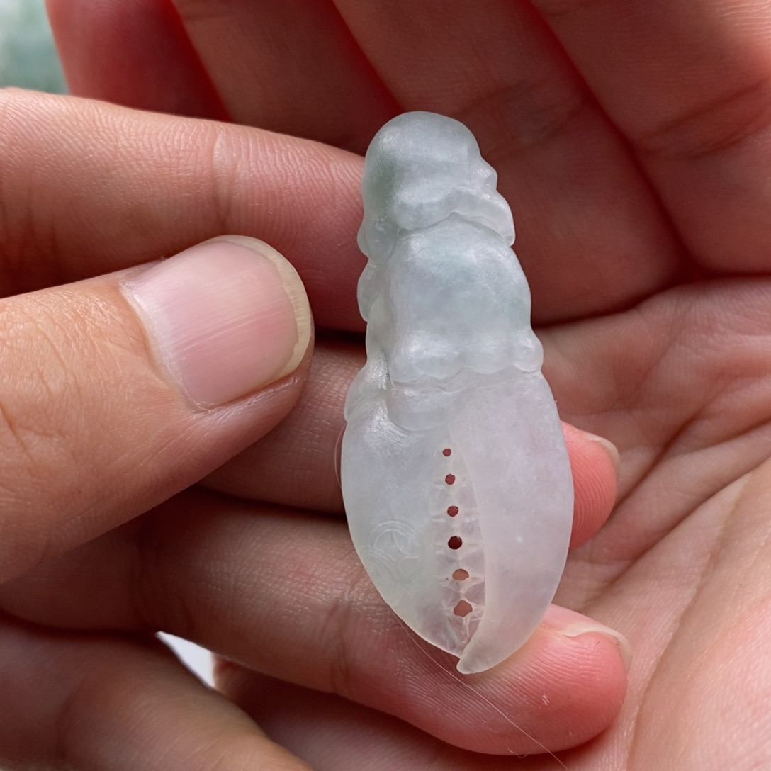 未镶嵌定制翡翠天然缅甸翡翠吊坠