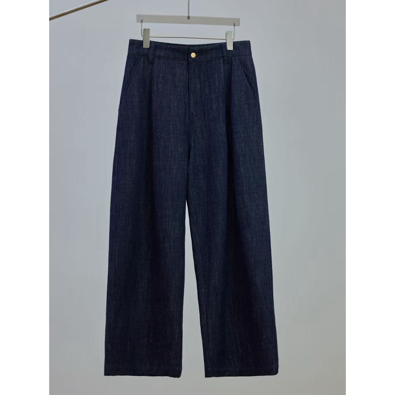 【DUPU】25A/W 13.5oz小阔腿单宁蓝直筒牛仔裤